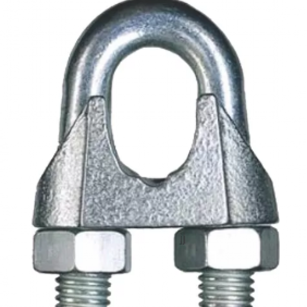 Clips Leve Galvanizado P/ Cabo De Aço DIN...
