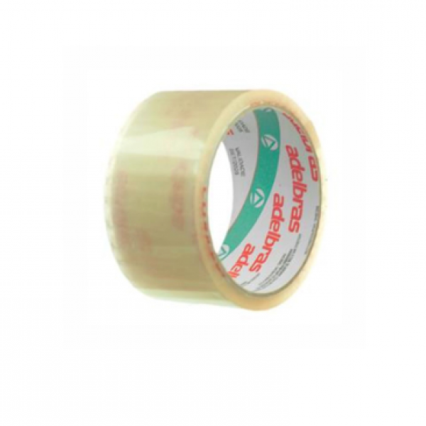 Fita Adesiva P/ Embalagens Cor: Transpare...