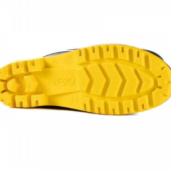 Bota De PVC Cano Longo Sem Forro Preta So...