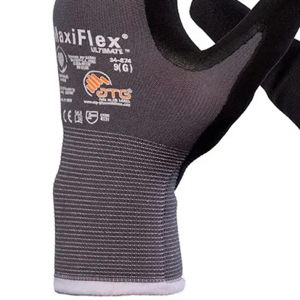 Luva de Segurança MaxiFlex Ultimate Cinza...