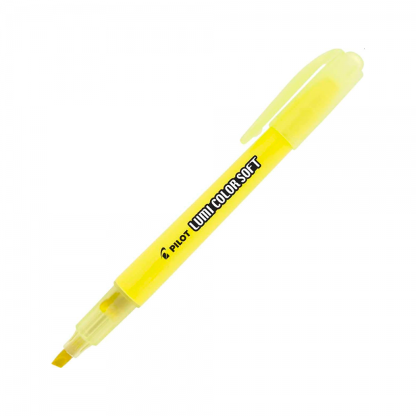 Pincel Marca Texto Amarelo Lumi Color Pilot