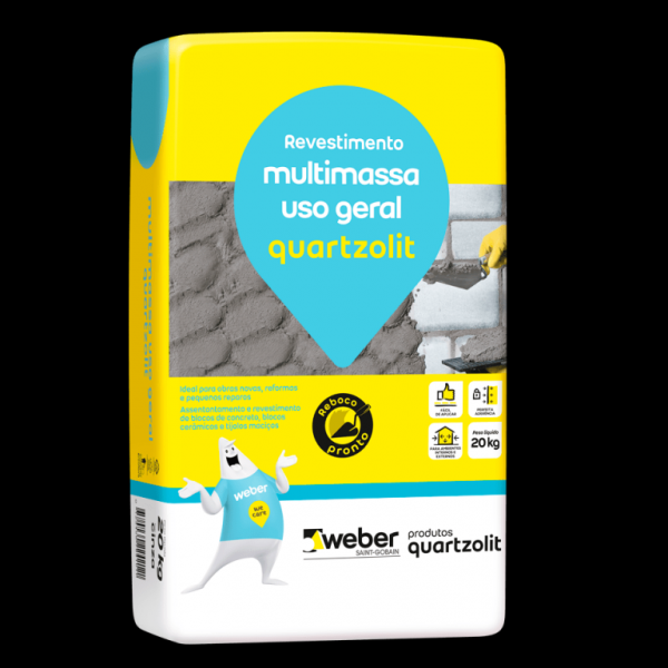 Multimassa Uso Geral 20KG - QUARTZOLIT