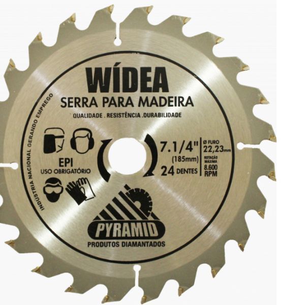 Serra Circular WIDEA 7.1/4 - 185 X 20  X ...