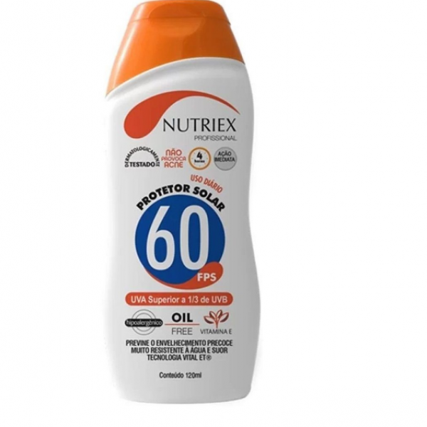 Protetor Solar FPS-60 1/3 UVA - Nutriex