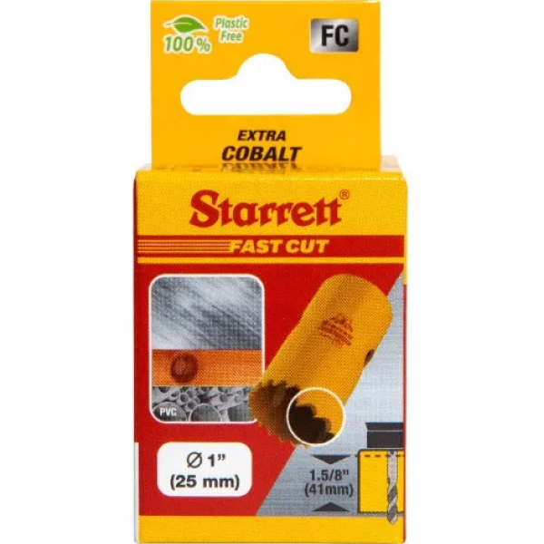Serra Copo FAST CUT 1 - 25mm - STARRETT