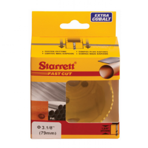 SERRA COPO FAST CUT 3.1/8 - 79mm - STARRETT