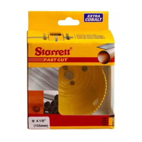 Serra Copo FAST CUT 4.1/8 - 105mm - STARRETT
