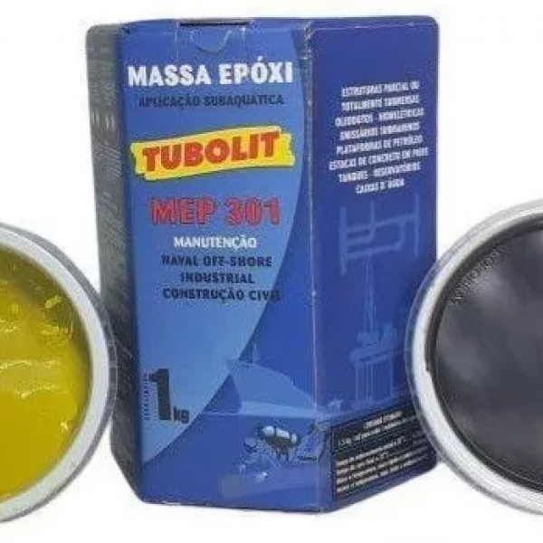 Massa Epoxi A+B Mep 301 1KG - REF TUB009 ...