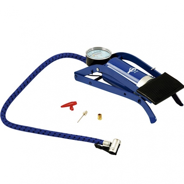 Bomba De Ar Manual Pedal - Cor: Azul - RE...
