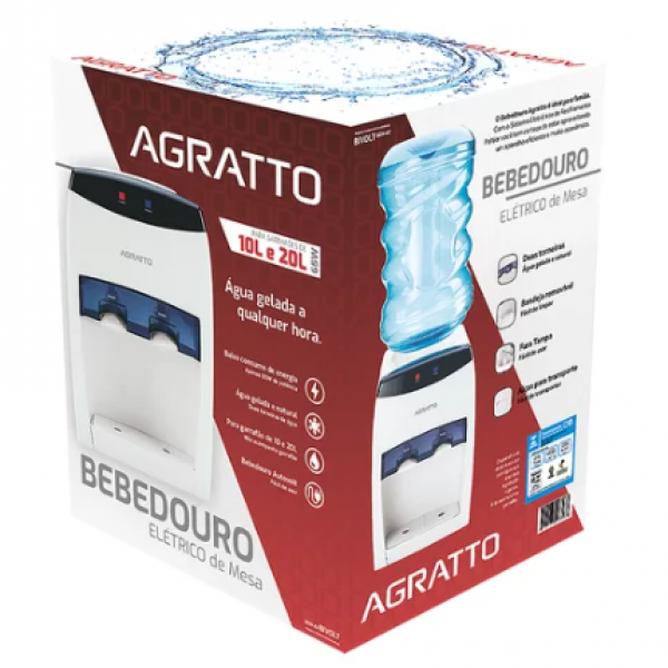 Bebedouro Eletrônico de Mesa P/ Galão  BI...