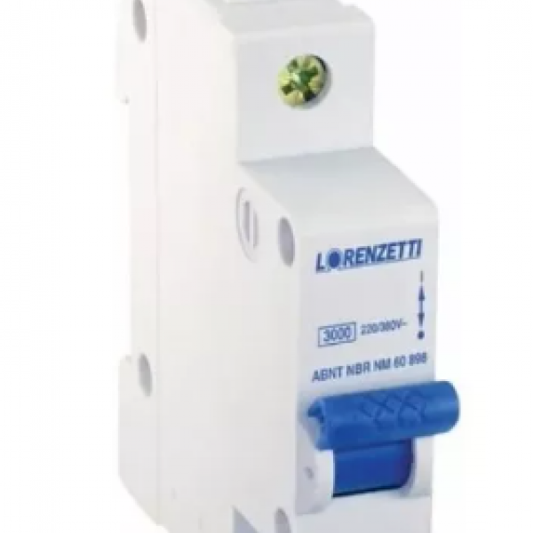 Disjuntor Unipolar 40A - LORENZETTI