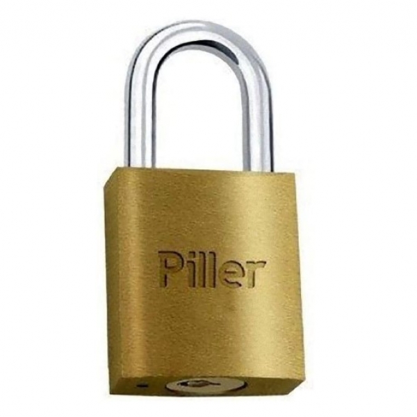 Cadeado Zamac Latonado 30mm - PILLER