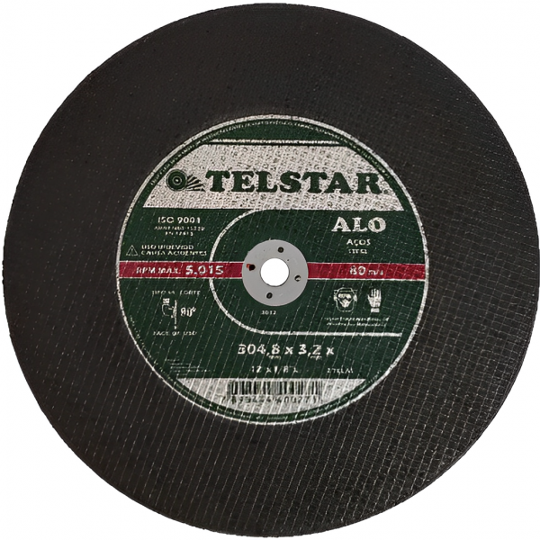 Disco de Corte Ferro Alo 2T 12 X 1/8 X 5/...