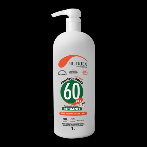 Protetor Solar FPS-60 1/3 UVA C/ Repelent...