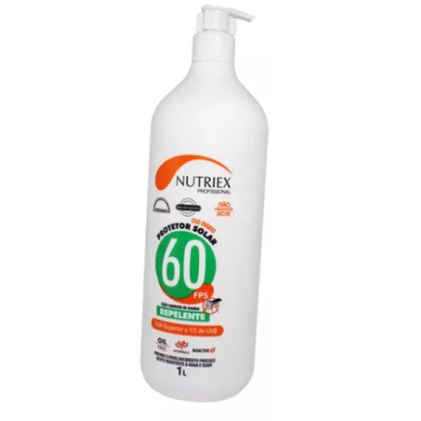 Protetor Solar FPS-60 1/3 UVA C/ Repelent...