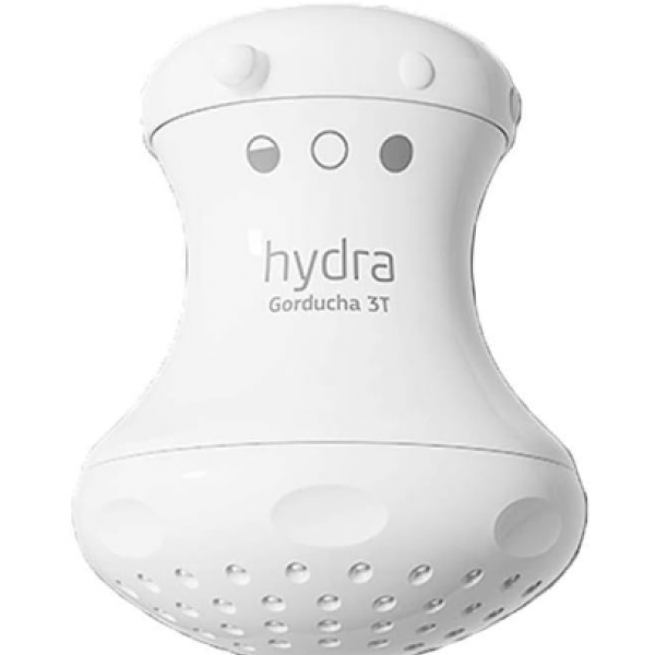 Hydra Chuveiro Elétrico Branco Gorducha 3...