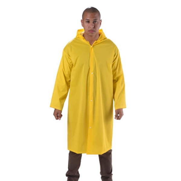 Capa de Chuva de PVC Forrada Soft- Cor: A...