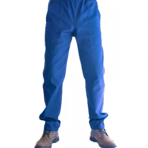 Calça em Brim Elastico Azul -DNISA