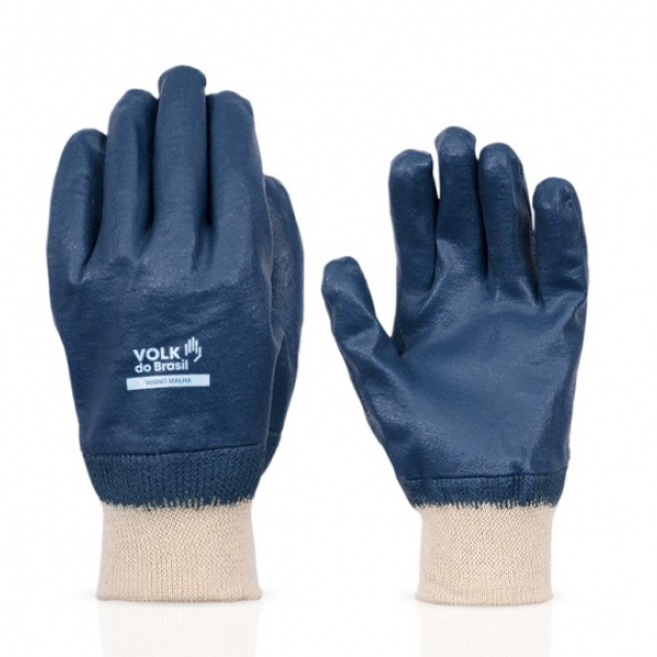 Luva VDBNIT Malha Tam EG/10 CA 25084 Azul...