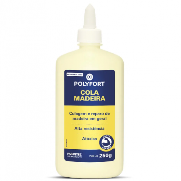Cola Para Madeira 250GR - PULVITEC