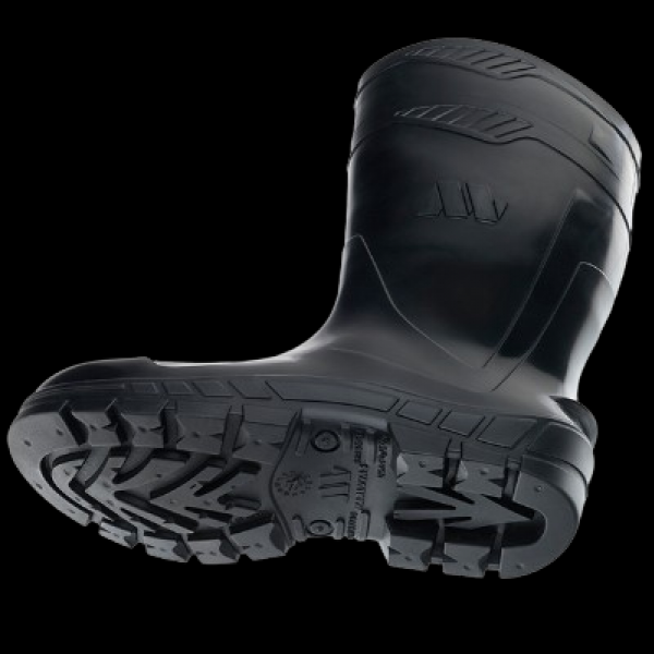 Bota PVC Cano Médio Bico Palmilha Aço Pre...