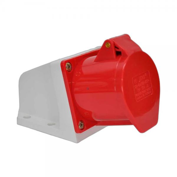 TOMADA 3P+T 32A 380V COR: VERMELHA REF: M...