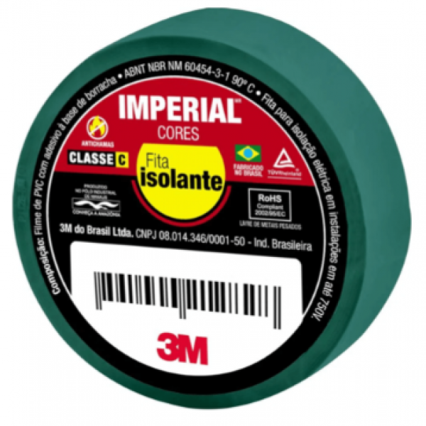 Fita Isolante Imperial 18mm x 10M HB00429...