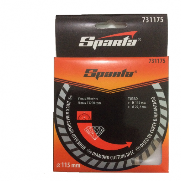 Disco de Corte Diamantado Turbo 115 x 22,...
