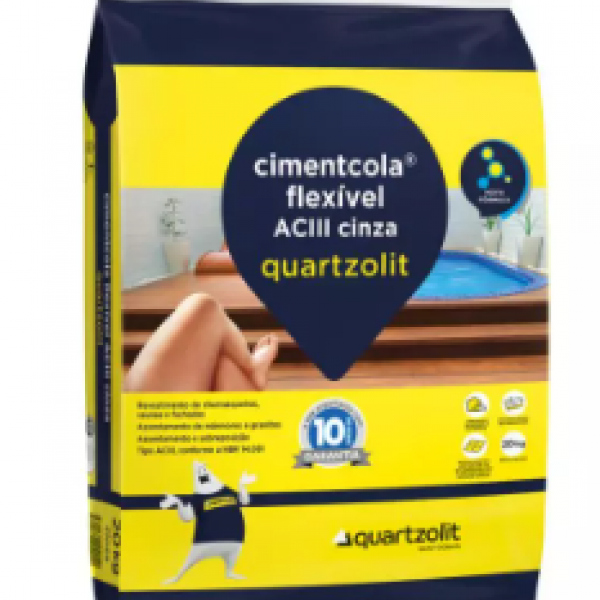 Cimentcola Flexível  ACIII Cor: Branco 20...