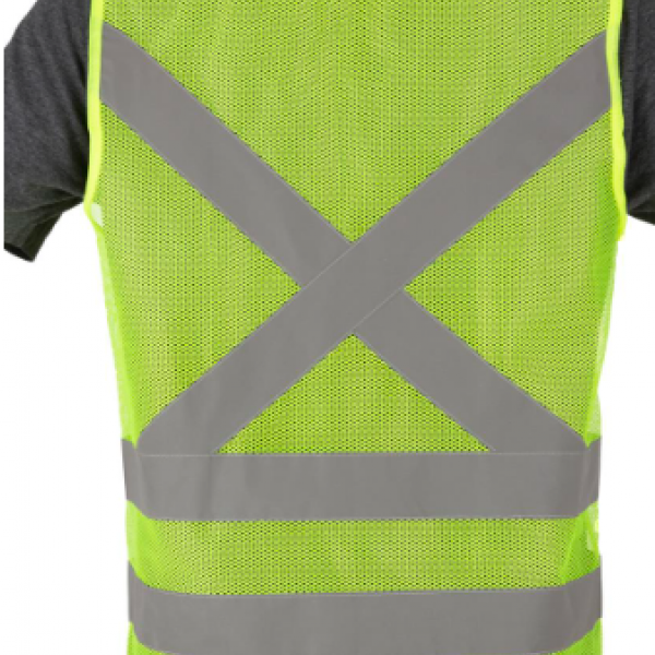 Colete Refletivo 1 Bolso H1-V1S - Amarelo...