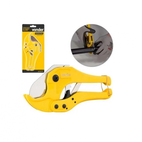 Cortador De Tubos De PVC - Amarelo - 1.5/...
