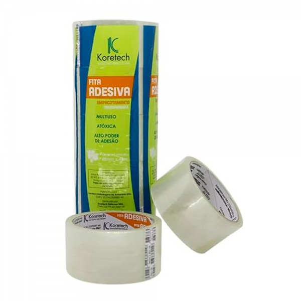 Fita Adesiva para Embalagens 48mm x 45mts...