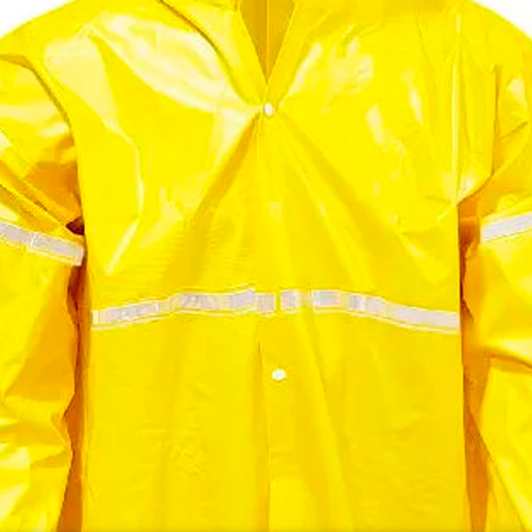 Capa de Chuva PVC Forrada Com Refletivo G...