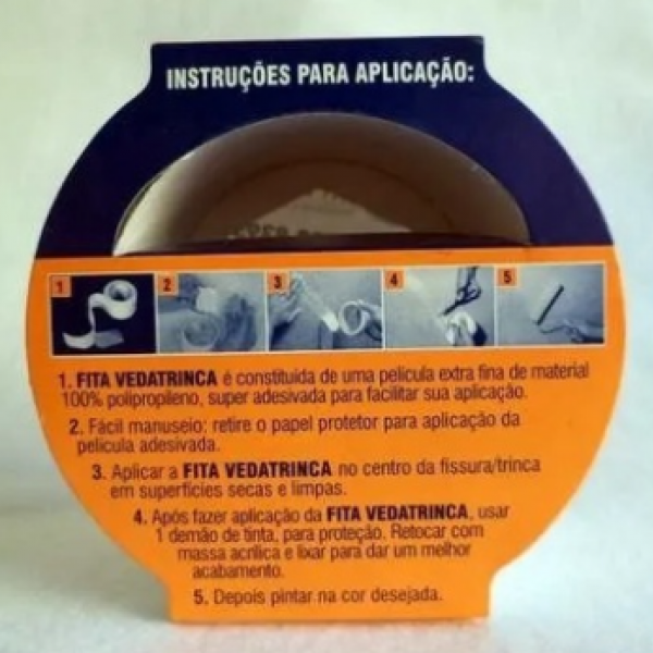 Fita Veda Trinca P/ Corrigir Trincas Supe...