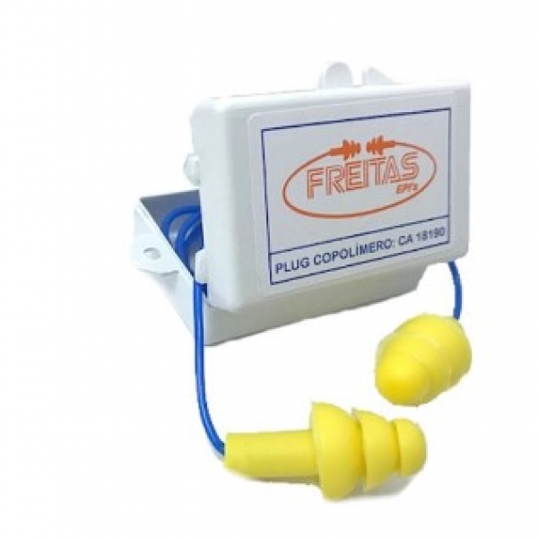 Protetor Auricular Copolimero (TIPO PLUG)...
