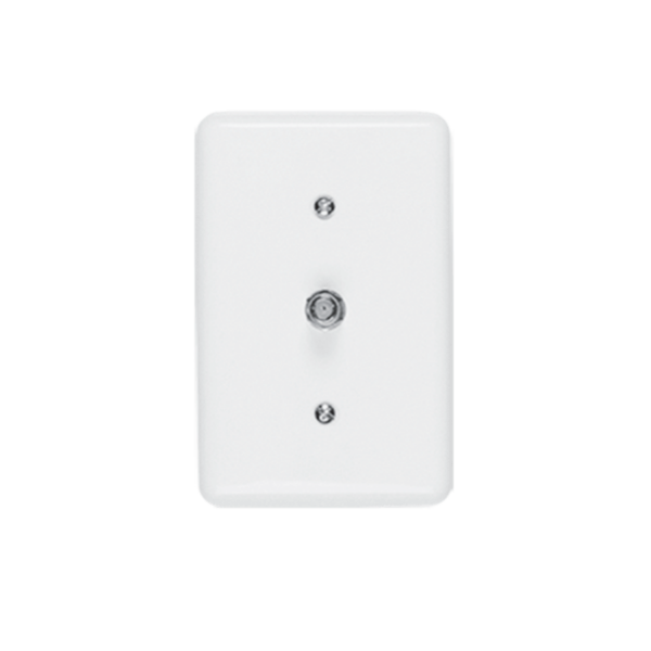 Tomada Coaxil Com Placa Stylus 4X2 2553 I...