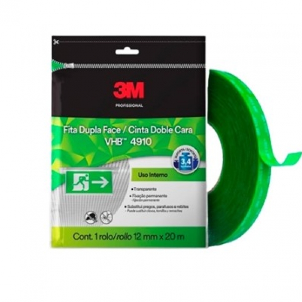 Fita Dupla Face VHB 19MM X 20MTS  H000231...