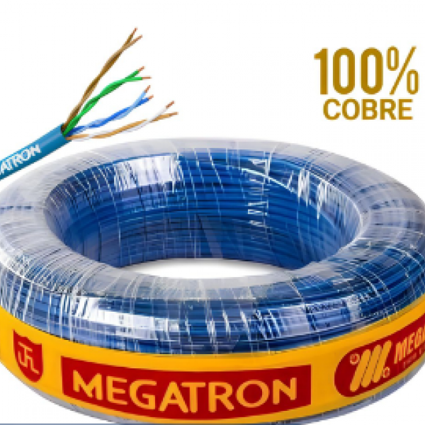 Cabo De Rede CAT5E - Azul - 305 m - REF: ...