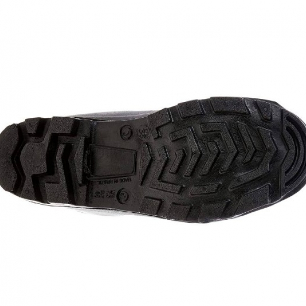 Bota PVC Cano Longo Preta Sem Forro CA 32...
