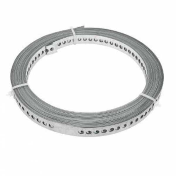 Fita de Aço Perfurada 19mm x 30m - RRC