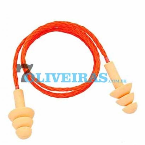 Protetor Auricular de Silicone (TIPO PLUG...