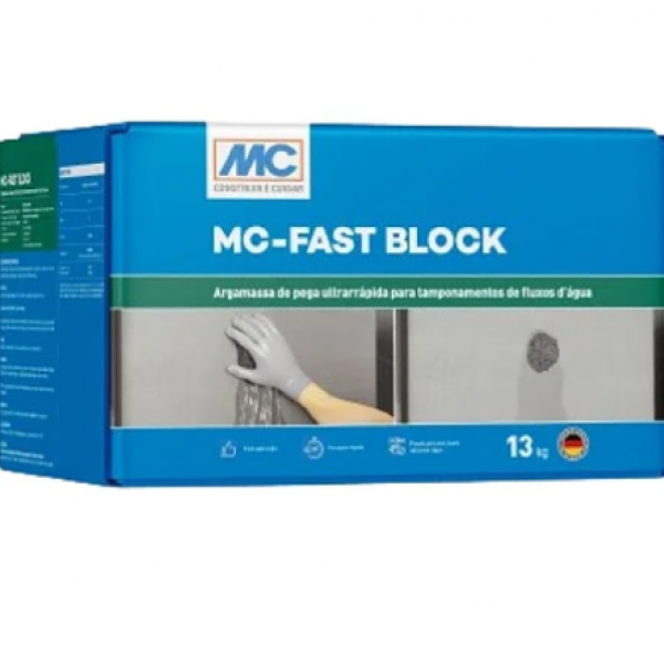 Argamassa Mc Fast Block 13kg - MC BAUCHEMIE