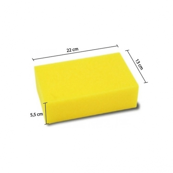 Bloco de Espuma 22cm x 13cm x 5,5cm (Uso ...