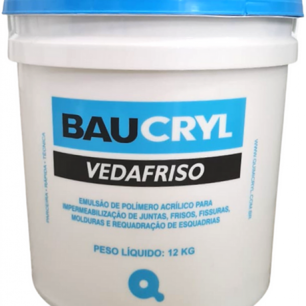 Baucryl Vedafriso 12 KG - QUIMICRYL
