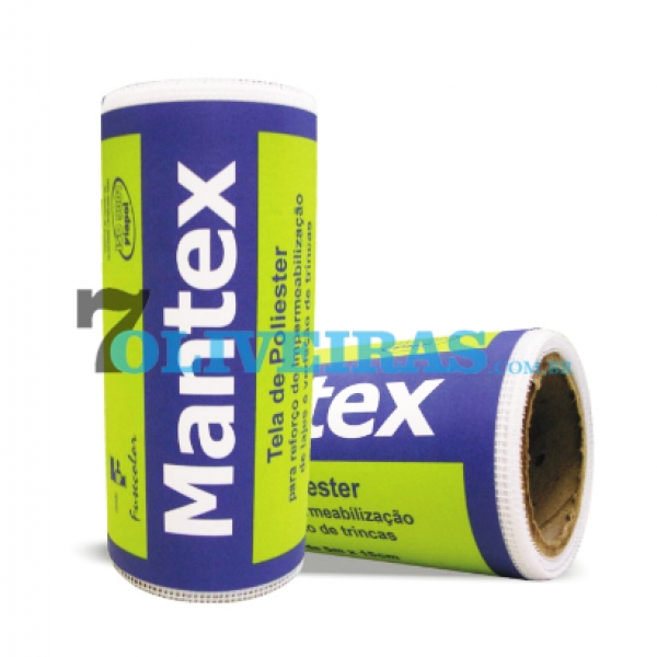 Mantex Tela Poliester Branca 15CM X 5M - ...