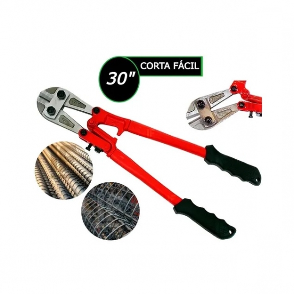 Tesoura Corta Vergalhão Aço Carbono 30 - ...