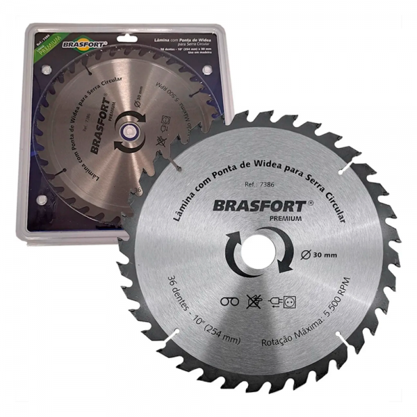 Serra Circular Wídea Premium 10" 36 Dente...