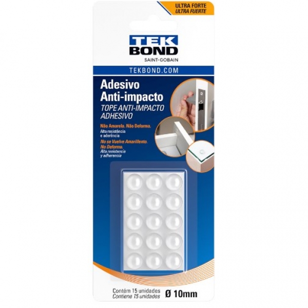 Adesivo Silicone Anti-Impacto (15 Unidade...