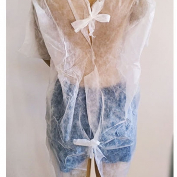 Avental Descartavel TNT Branco C/10 Peças...