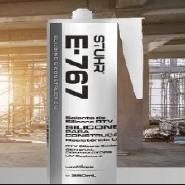 SILICONE NEUTRO BRANCO 280ML E-767 - STUHR